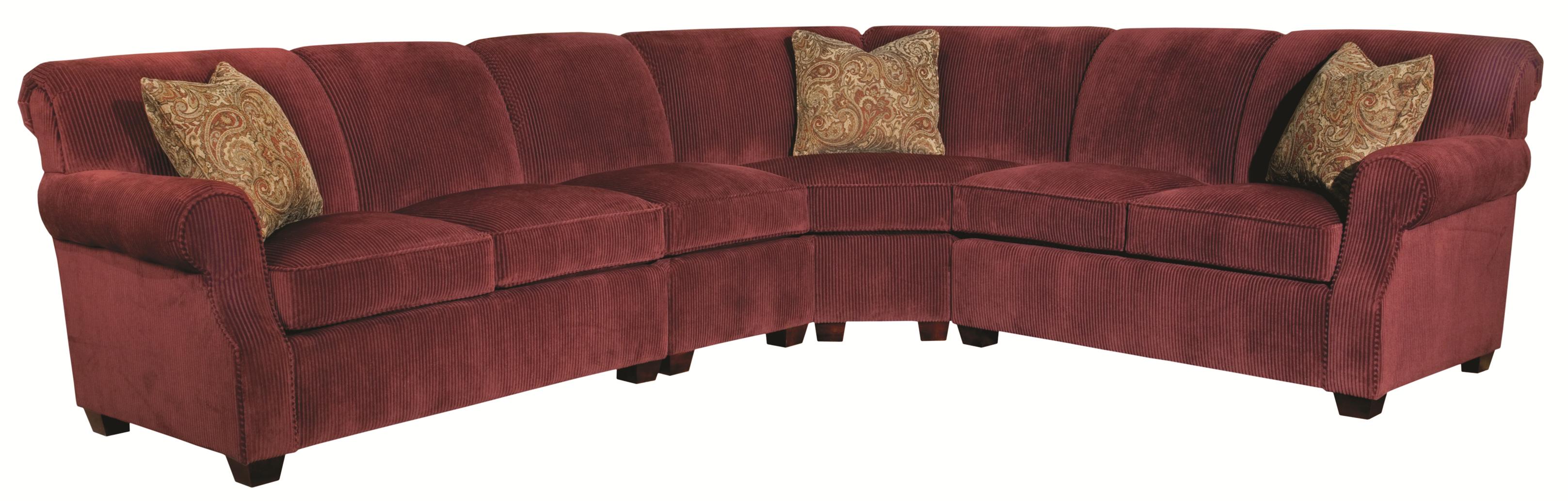 Kincaid Furniture Lynchburg Four Piece Sectional Sofa Becker